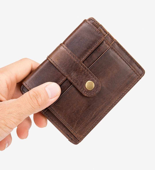 CLASSIC MINIMAL GENUINE LEATHER PURSE/WALLET MW-01