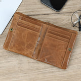 Classic Bifold Genuine Leather Purse/Wallet BW-01