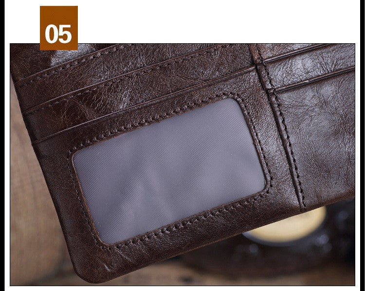Retro Genuine Leather Purse/Wallet VL-002 New