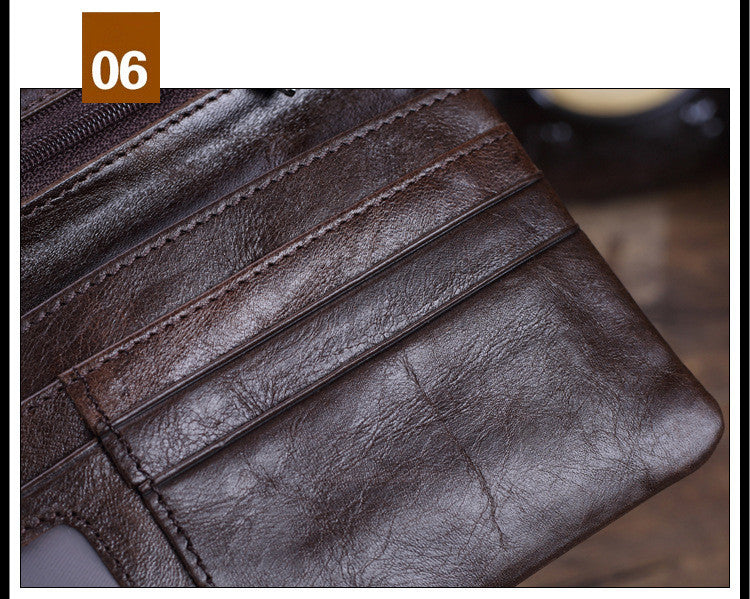 Retro Genuine Leather Purse/Wallet VL-002 New