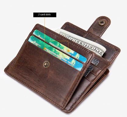 CLASSIC MINIMAL GENUINE LEATHER PURSE/WALLET MW-01