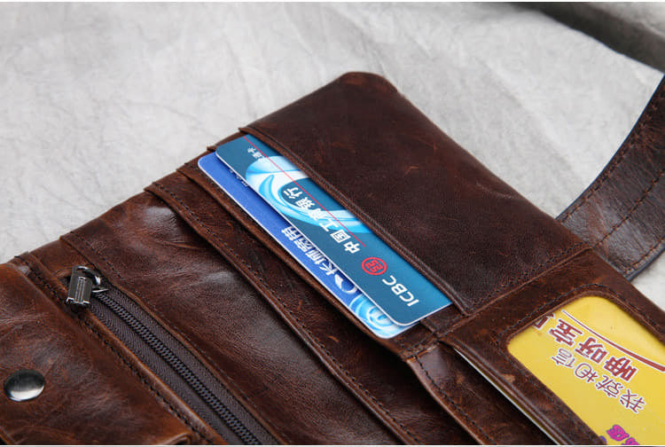 Retro Genuine Leather Purse/Wallet VL-002