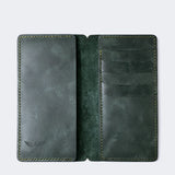 DOUBLE PHONE VINTAGE PREMIUM LEATHER WALLET CASE VIP-023