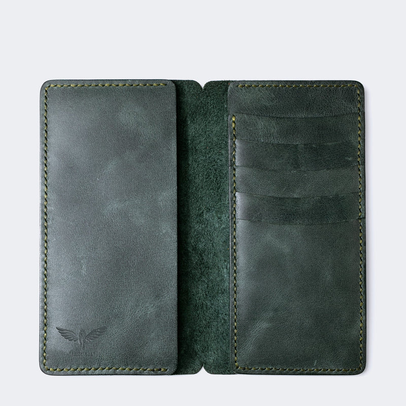 DOUBLE PHONE VINTAGE PREMIUM LEATHER WALLET CASE VIP-023