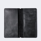 DOUBLE PHONE VINTAGE PREMIUM LEATHER WALLET CASE VIP-023