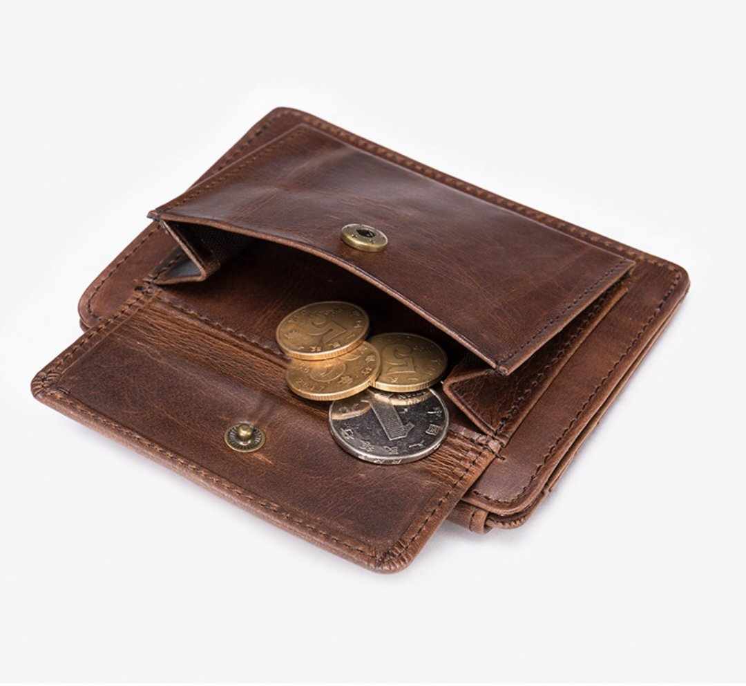 CLASSIC MINIMAL GENUINE LEATHER PURSE/WALLET MW-01