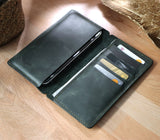 DOUBLE PHONE VINTAGE PREMIUM LEATHER WALLET CASE VIP-023
