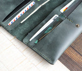 DOUBLE PHONE VINTAGE PREMIUM LEATHER WALLET CASE VIP-024