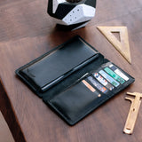 DOUBLE PHONE VINTAGE PREMIUM LEATHER WALLET CASE VIP-023
